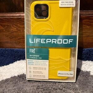LifeProof FRĒ Case for iPhone 11 Pro Max - Vibrant Yellow